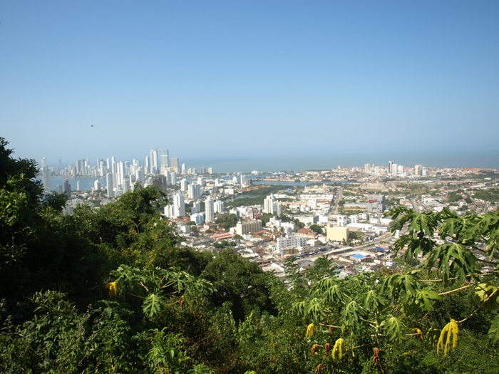 Cartagena von oben