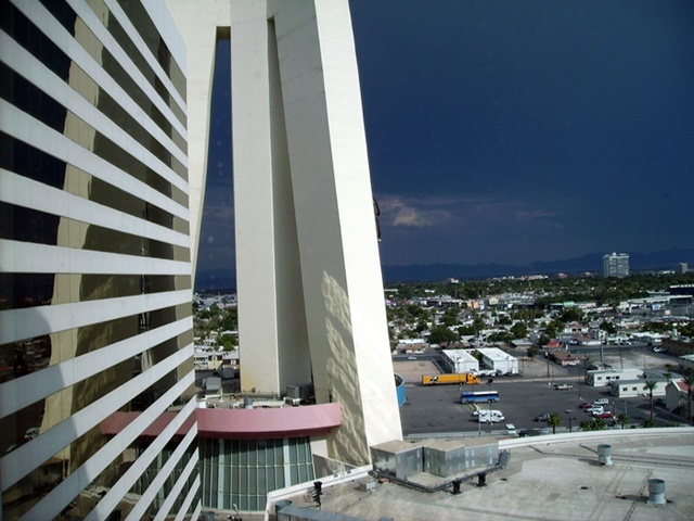 Gewitter in Las Vegas