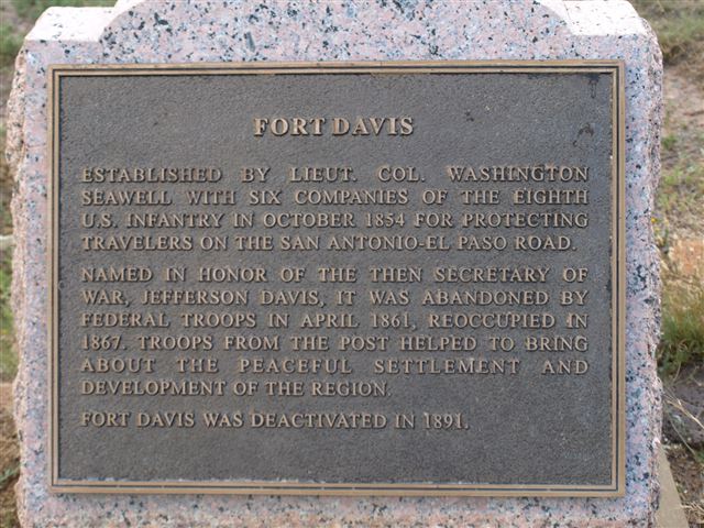 Ft. Davis